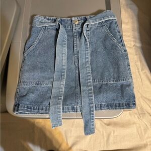 Forever 21 Jean denim mini skirt